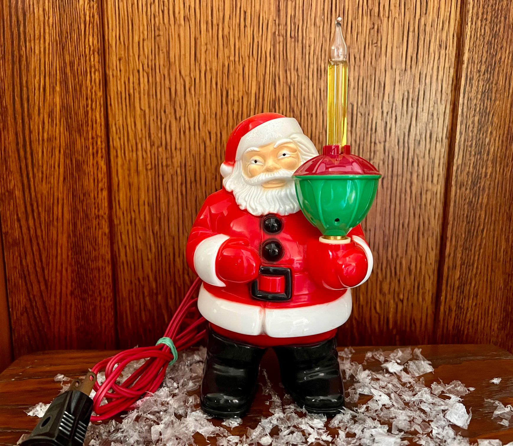 ハニー社　サンタクロースランプ　ヴィンテージ Vintage Santa Light - Etsy