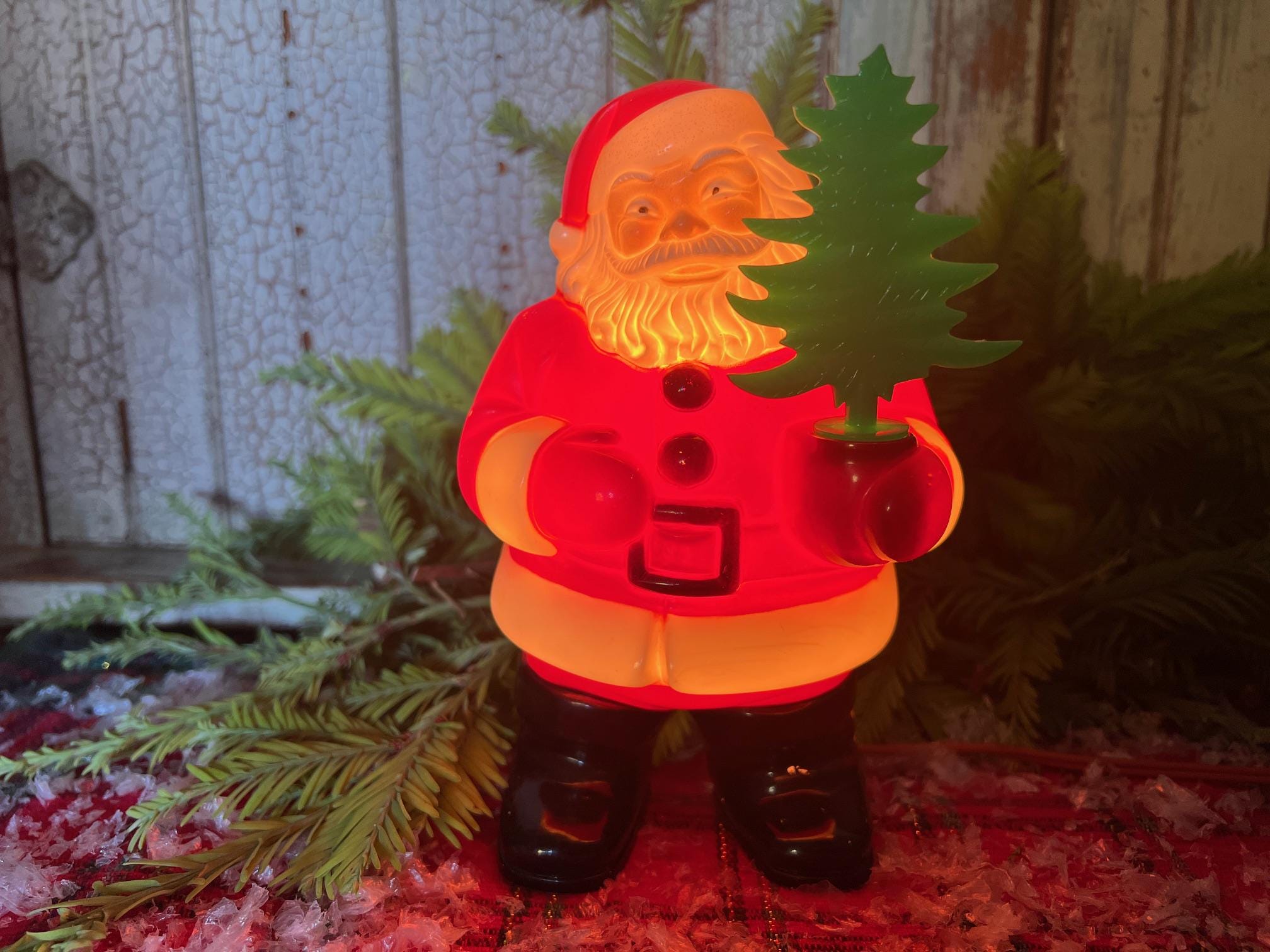 1950s Santa Light - Etsy
