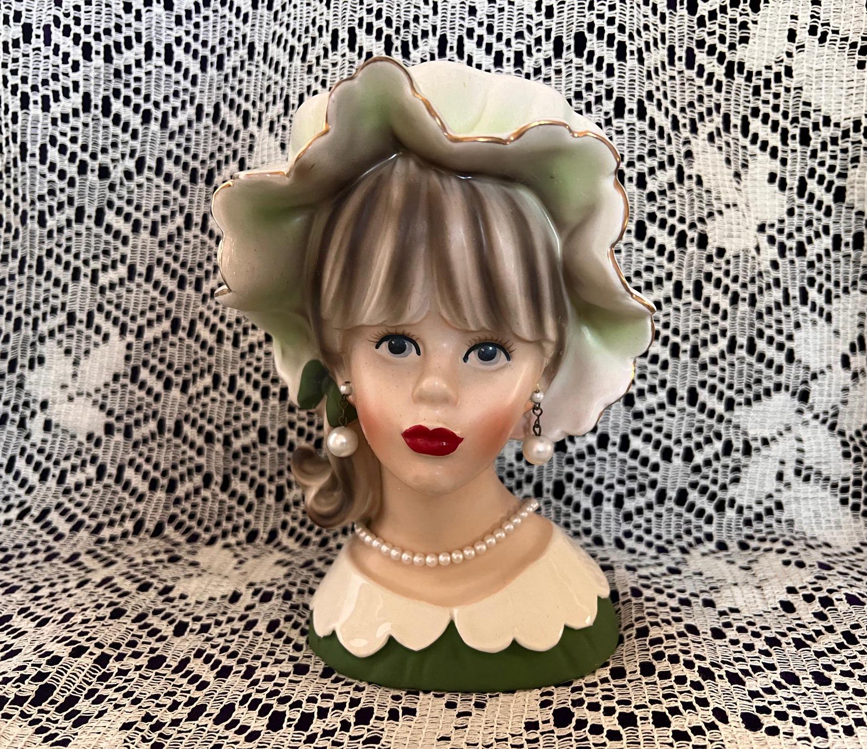 Relpo lady head vase - Etsy 日本