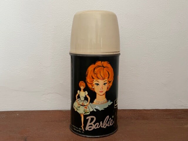 Vintage 1973 the World of Barbie Thermos Brand Thermos for Vinyl