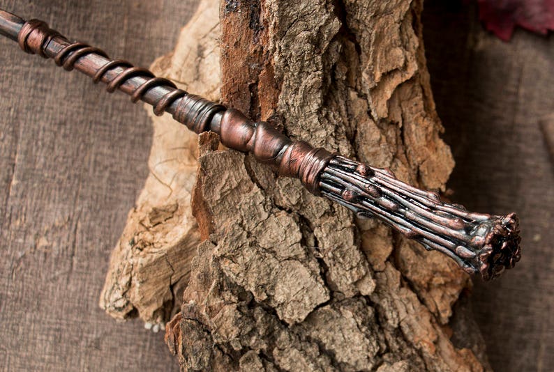 Flower Bouquet Wand Handmade Magic Wand Geek Accessories Etsy