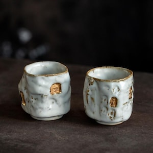 Dunhuang Impressions — Jingdezhen Handcrafted Ceramic Tea Cups