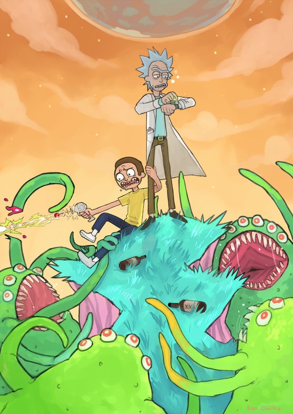 Rick And Morty Zeichnen Rick And Morty Zeichnen