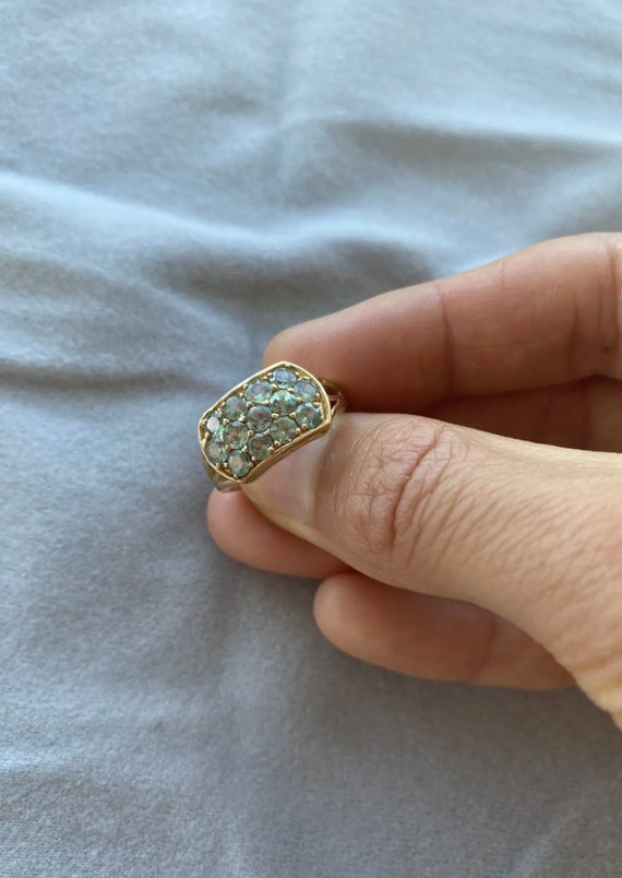 Chrysoberyl 14k Gold Ring - Size 7 - image 3