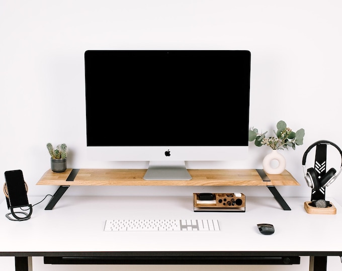 Wooden Monitor Stands