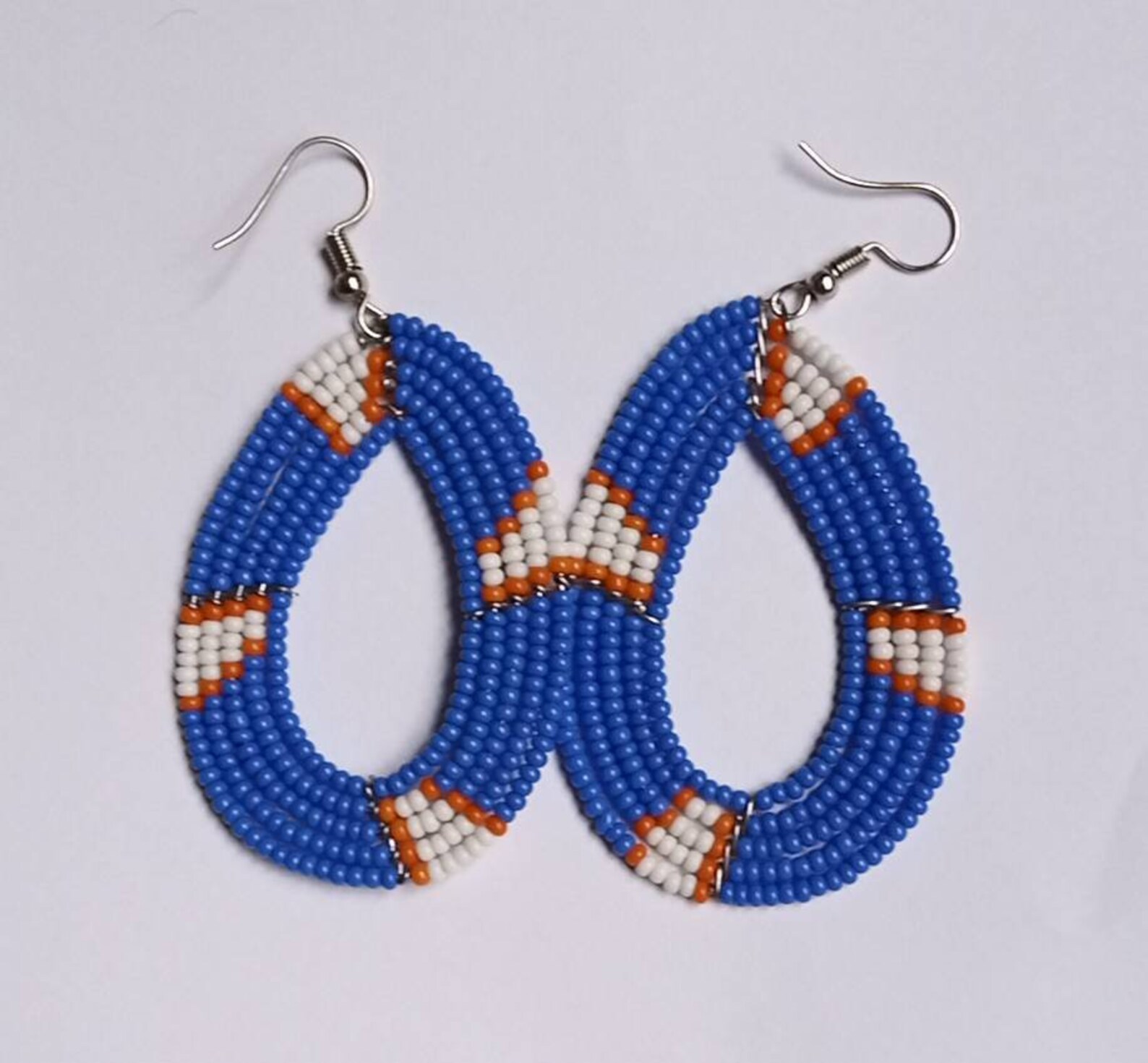 ON SALE bead earring African earring maasai earrings Etsy