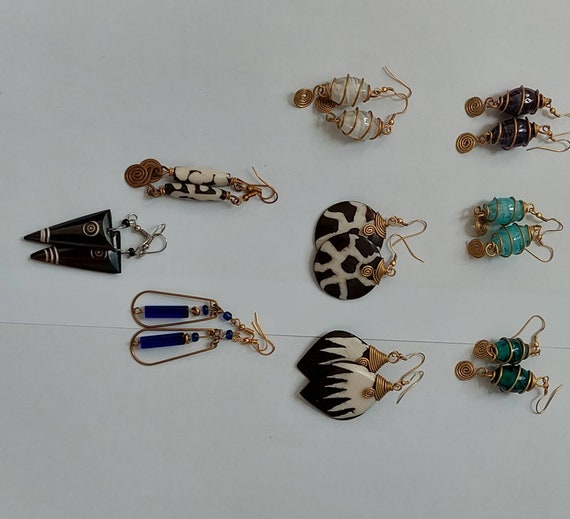 ON Salehorn Earrings Bone Earrings Brass Earrings Assorted