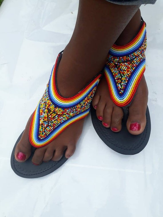 rainbow sandal sale