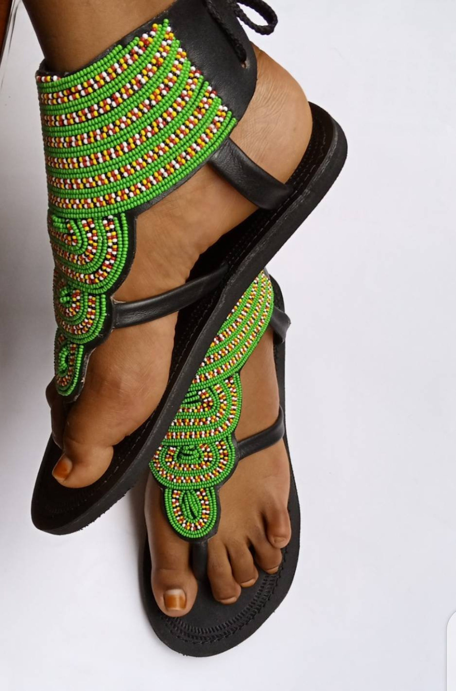 ON SALE T Strap Sandal Maasai Sandals African Sandals Etsy