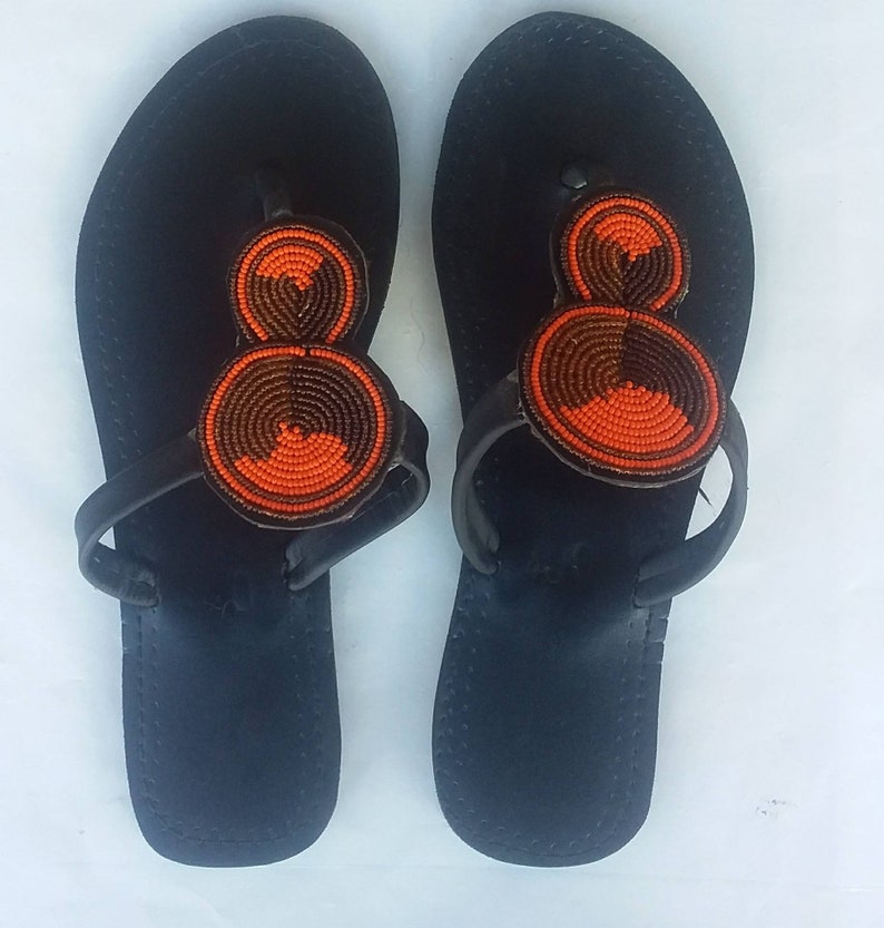 ON SALE Sandals for women- Masai beaded sandals for women- Kenya ON SALE Sandals for women- Masai beaded sandals for women- Kenya