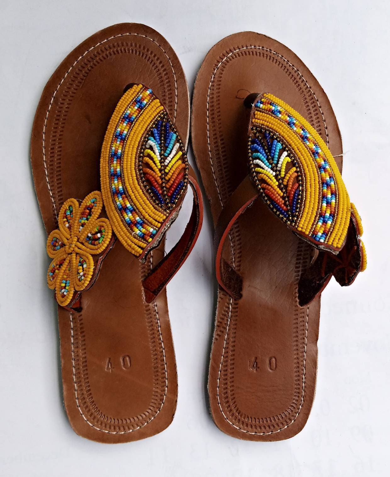 ON SALE Summer Sandals Leather Sandals Tribal Sandals - Etsy