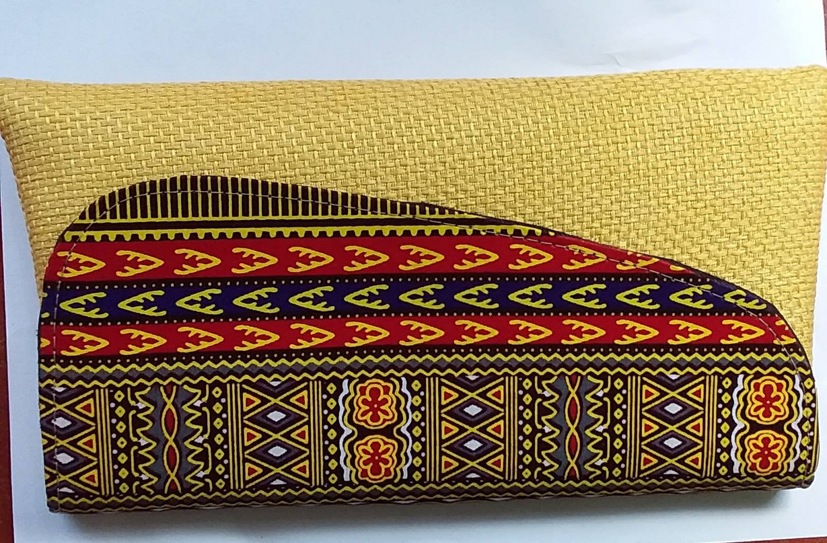 Maasai Clutch Bag - Handmade African Beaded Fold Over Purse from Kenya main image 0