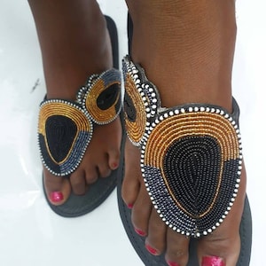 Buy Handmade Sandals From Africa Leather Sandalswomen Online in India  Etsy