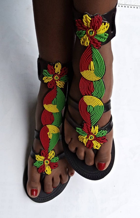 ON SALE African Gladiator Sandal/sandals/sandals for - Etsy