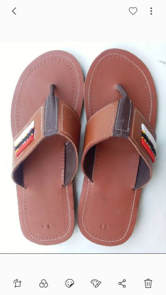 ON Salemen's Sandals / Maasai Men's Sandals - Etsy