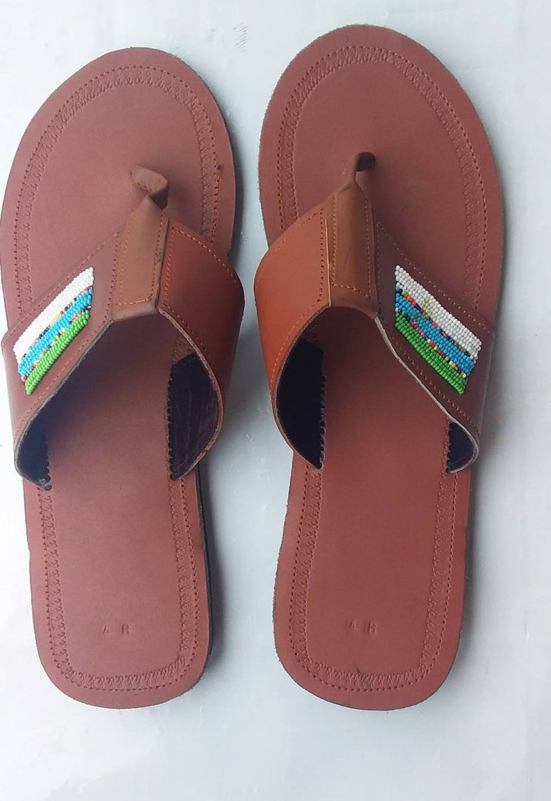 African men/'s sandals Men/'s summer sandals- Sandals for men Men/'s leather sandals Brown sandals Men/'s sandals Maasai men/'s sandals