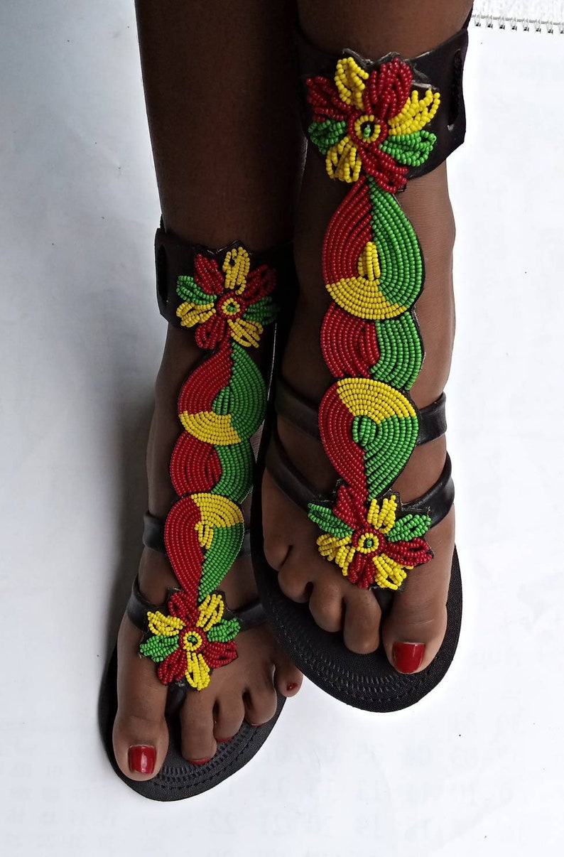 ON SALE African Gladiator Sandal/sandals/sandals for - Etsy