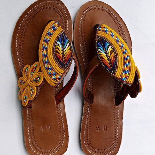 ON SALE!! Summer sandals, Leather sandals, Tribal sandals, Summer sandals, Bohemian sandals, Holiday sandals, African sandals, Maasai sandal