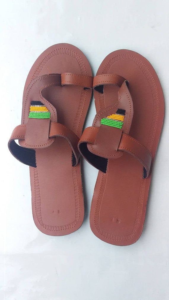 ON SALE!!! Men's Sandals / Maasai Men's Sandals - African Men's Sandals - Men's  Summer Sandals- Sandals for Men - Men's Leather Sandals - Etsy