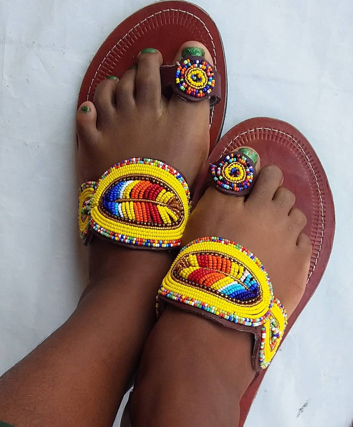ON Saleafrican Sandals Maasai Sandal Handmade Sandal T Etsy