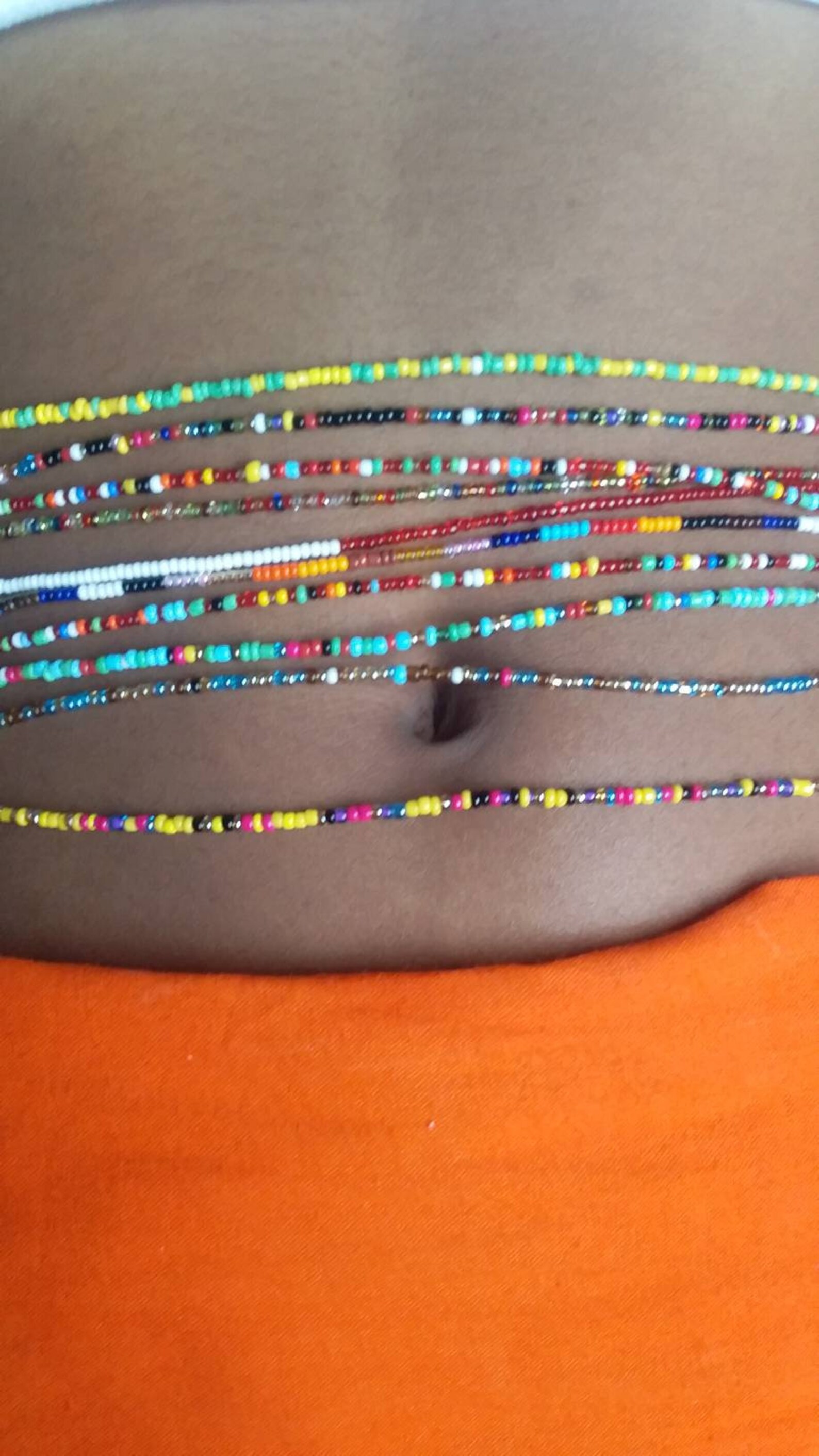 ON SALE waist beads/ African waist beads/ Belly chains / Etsy