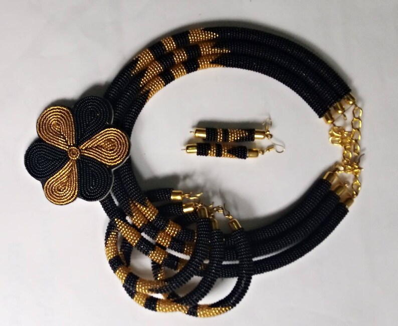 ON SALE African Jewelry Set Kenyan Jewelry Set Maasai Etsy