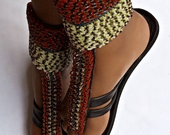 ON SALE! African gladiator sandal/sandals/Sandals for women/Bohemian sandals/Summer sandals/Leather sandals/ Maasai sandal/Kenyan shoe