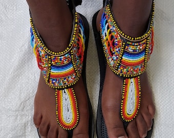 ON SALE! African gladiator sandal/Rasta sandals/Sandals for women/Bohemian sandals/Summer sandals/Leather sandals/ Maasai sandal/Kenyan shoe