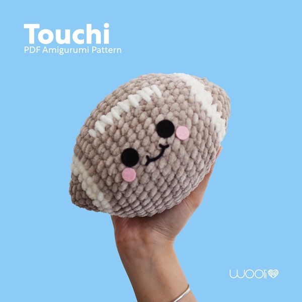 Touchi | PDF Amigurumi Pattern | English and Spanish | the football ball