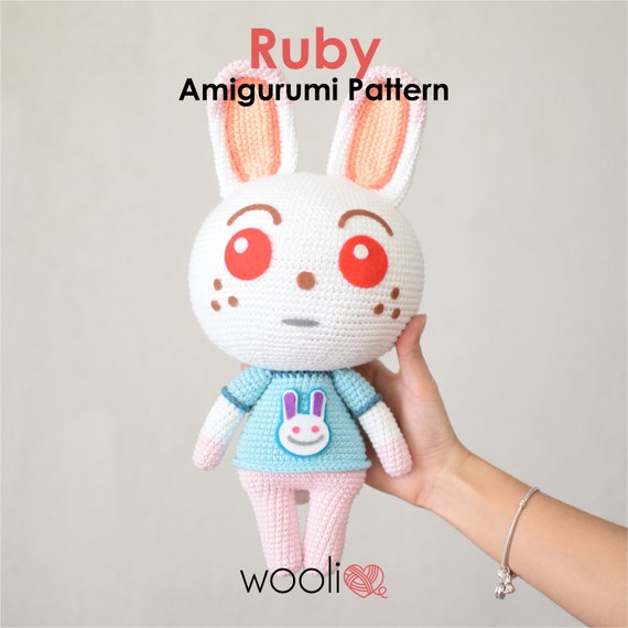 Buy Ruby Amigurumi Crochet Pattern Animal Crossing PDF File Online in India  - Etsy
