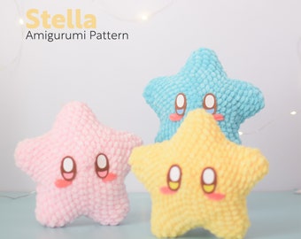 Stella | PDF Amigurumi Pattern | English and Spanish | the Little Star |