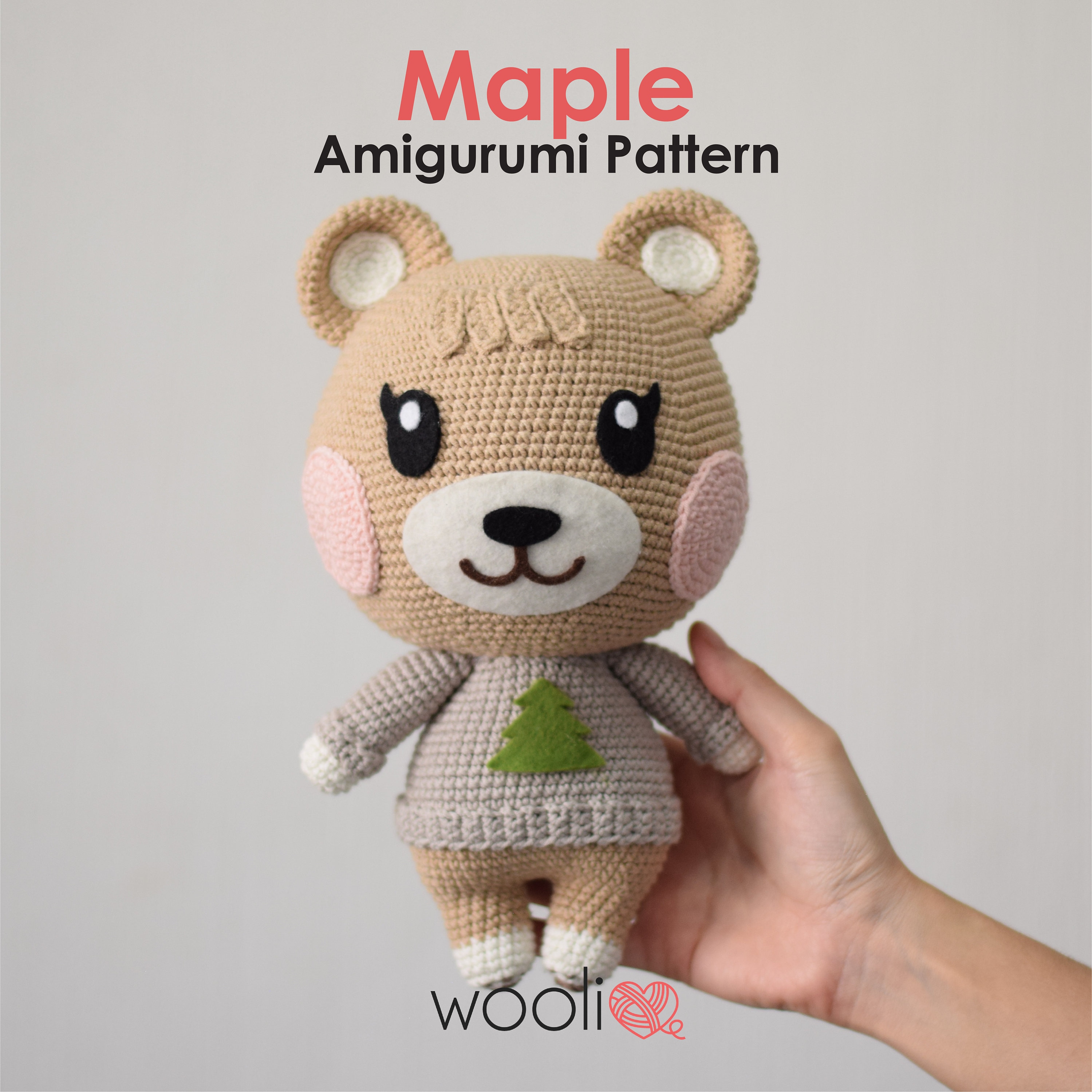 Maple Amigurumi Crochet Pattern Animal Crossing PDF File - Etsy Maple Amigurumi Crochet Pattern Animal Crossing PDF File - Etsy