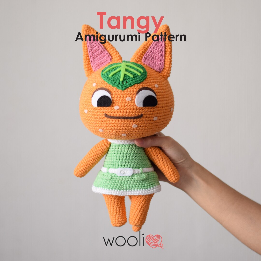 Tangy Amigurumi Crochet Pattern Animal Crossing PDF File English and