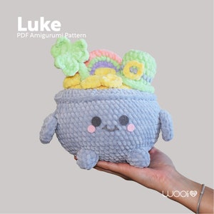 Luke | PDF Amigurumi Pattern | English and Spanish | the Lucky Pot