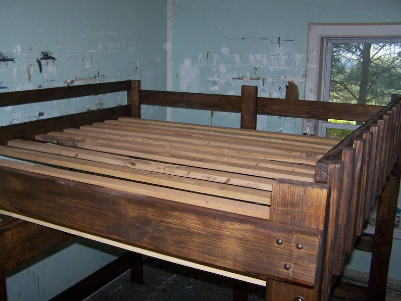 Queen size heavy duty loft bed Etsy
