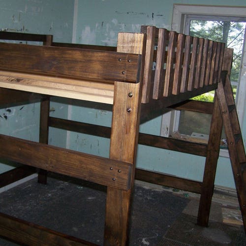 Queen Loft Bed Plans Etsy