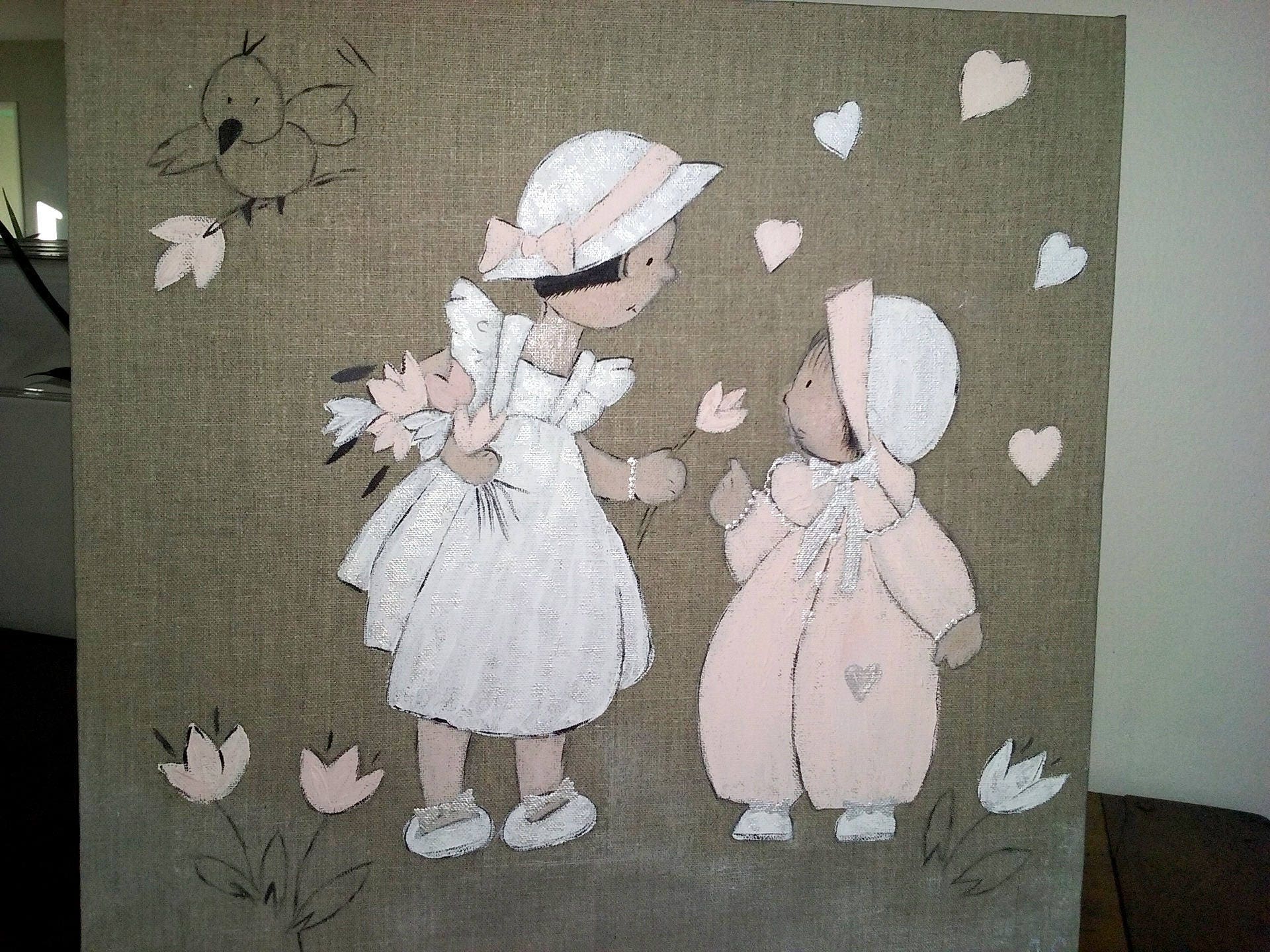 Tableau Décoratif Pour Chambre de Bébé et Petite Fille