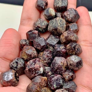 147Grams Red Garnet crystals from  Skardu Pakistan.