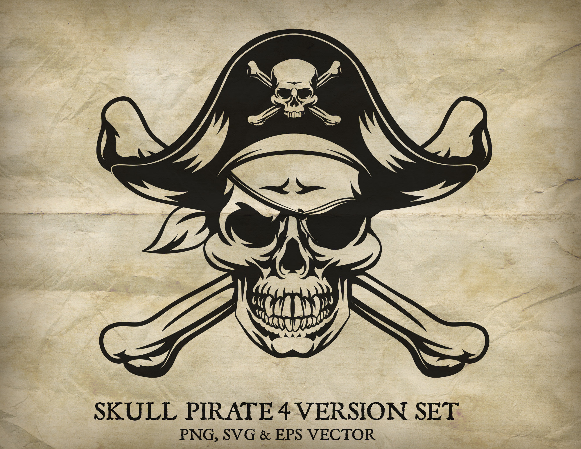 Skull Bones Pirate 