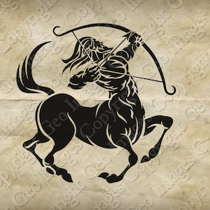 Sagitario arquero centauro Zodíaco Horóscopo Signo Símbolo icono; Signo de estrella de nacimiento de astrología, fondo transparente png, jpg, vectores eps y svg
