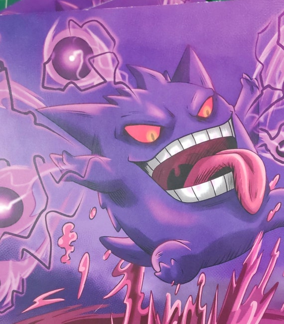 Buy Gengar Ghost Pokemon Inspired Backpack Pocket Monster Anime