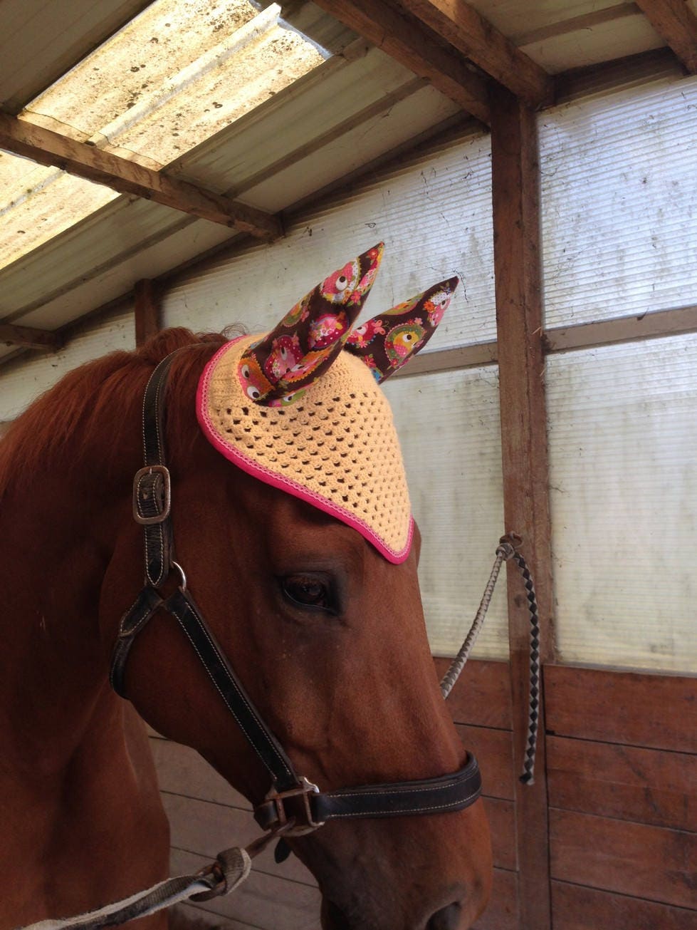 Bonnet Cheval Anti-Mouches