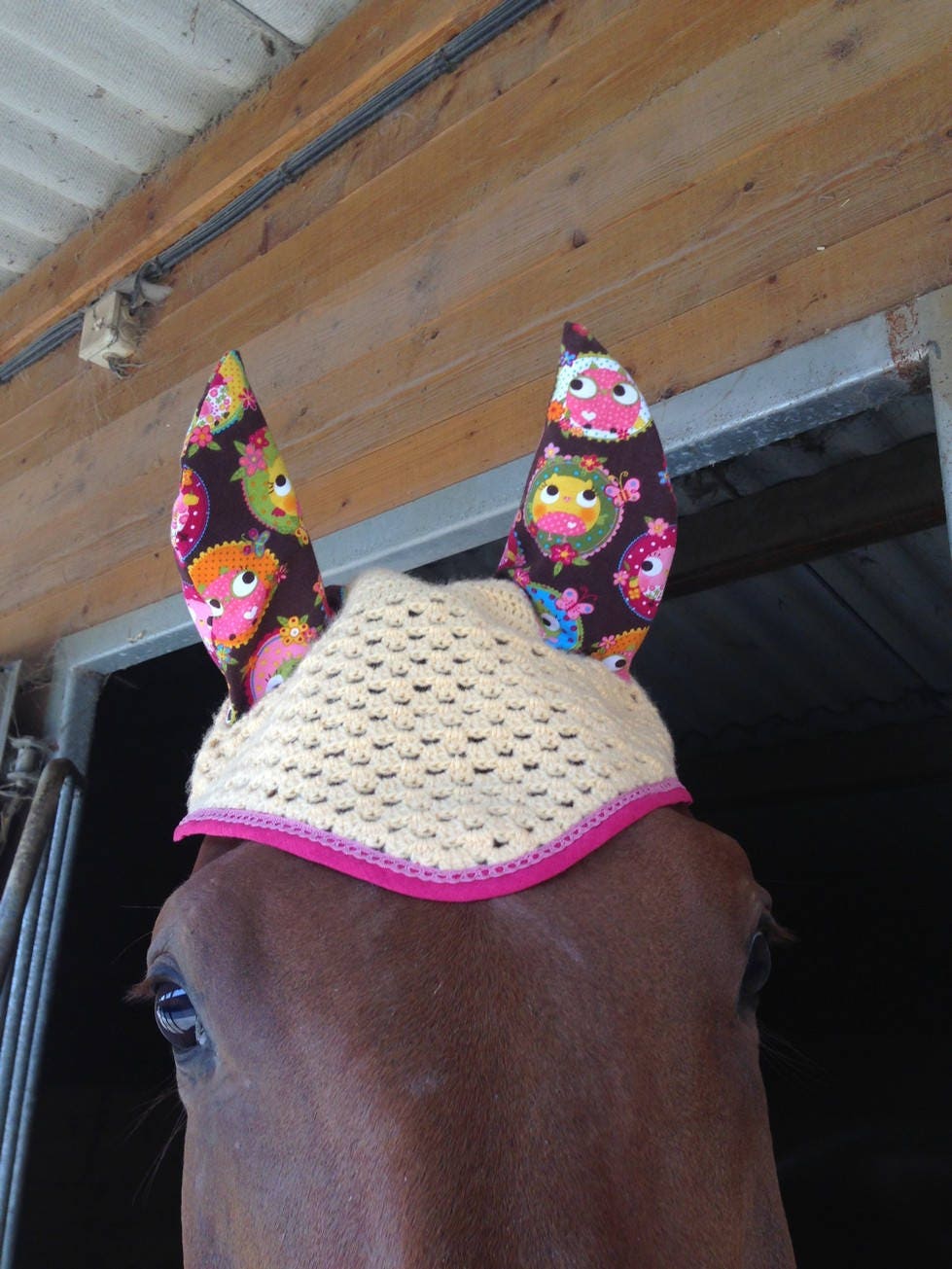 Bonnet Rom Waldhausen - Bonnet anti-mouche cheval - Waldhausen - Le Paturon