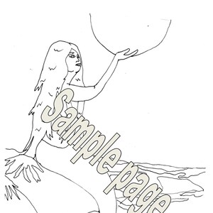 Mythical, Magical, Spiritual Creatures Colouring Sheets-  Dolphin, Dragon, Mermaid, Phoenix, Unicorn