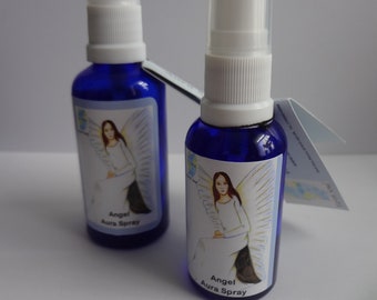 Angel Aromatherapy Aura Spray, Vegan Friendly, Meditation, Room Fragrance, Essential Oils, Crystal Waters