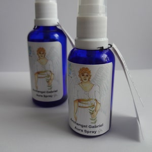 Archangel Gabriel Aromatherapy Aura Spray, Vegan Friendly,  Meditation, Room Fragrance, Essential Oils, Crystal Waters