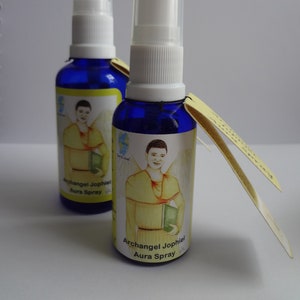 Archangel Jophiel Aromatherapy Aura Spray, Vegan Friendly, Meditation, Room Fragrance, Essential Oils, Crystal Waters