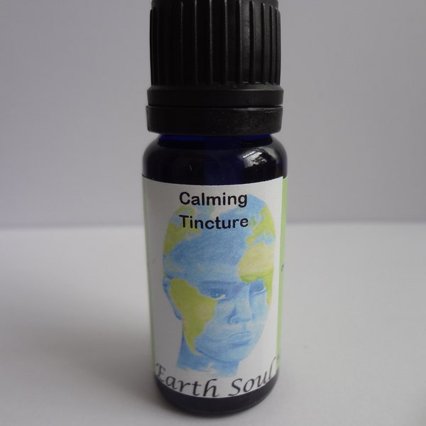 Calming Gem Tincture Self Care, Mindfulness, Crystal Water- Amethyst, Jade and Rose Quartz