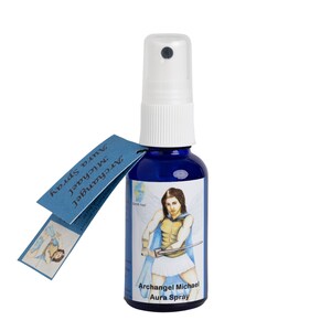 Archangel Michael, Aromatherapy Aura Spray, Vegan Friendly, Meditation, Room Fragrance, Essential Oils, Crystal Waters, Protection