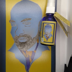 Personalised Aromatherapy Aura Spray, Vegan Friendly, Channelled Artwork, Meditation